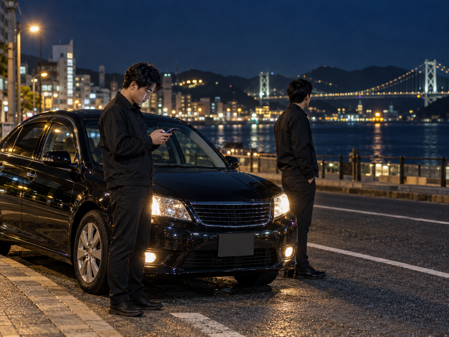 運転代行スタッフの仕事風景イメージ